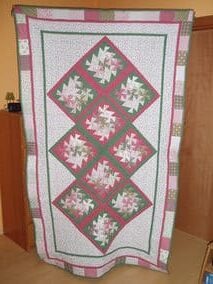 Patchworková deka z bloků Flic-flac