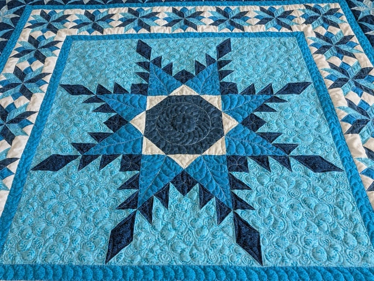 Detail prošívání