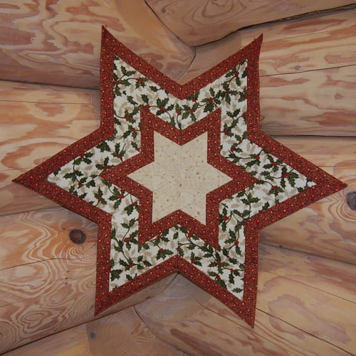 Zavěšená šesticípá hvězda