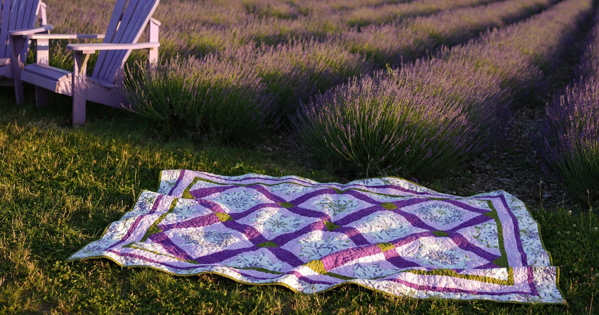 Kurz patchworku Kaleidoskopy