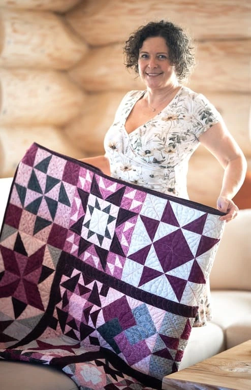 Nabídka kurzů patchworku online Jana Dušková Patchwork Star