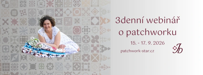 Záznam 3denního webináře o patchworku 2026